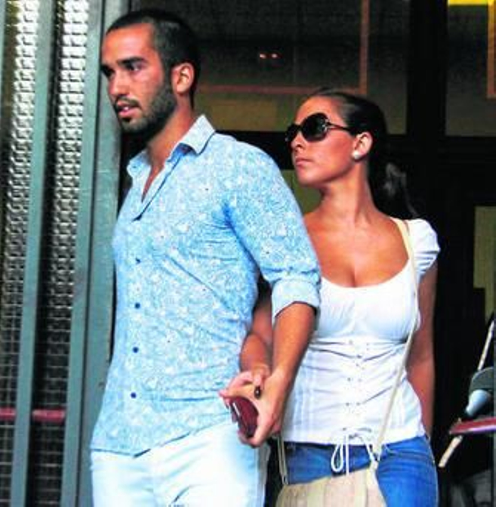 La pareja de novios que avisó al 112 informando de la conducción "irregular" del torero.