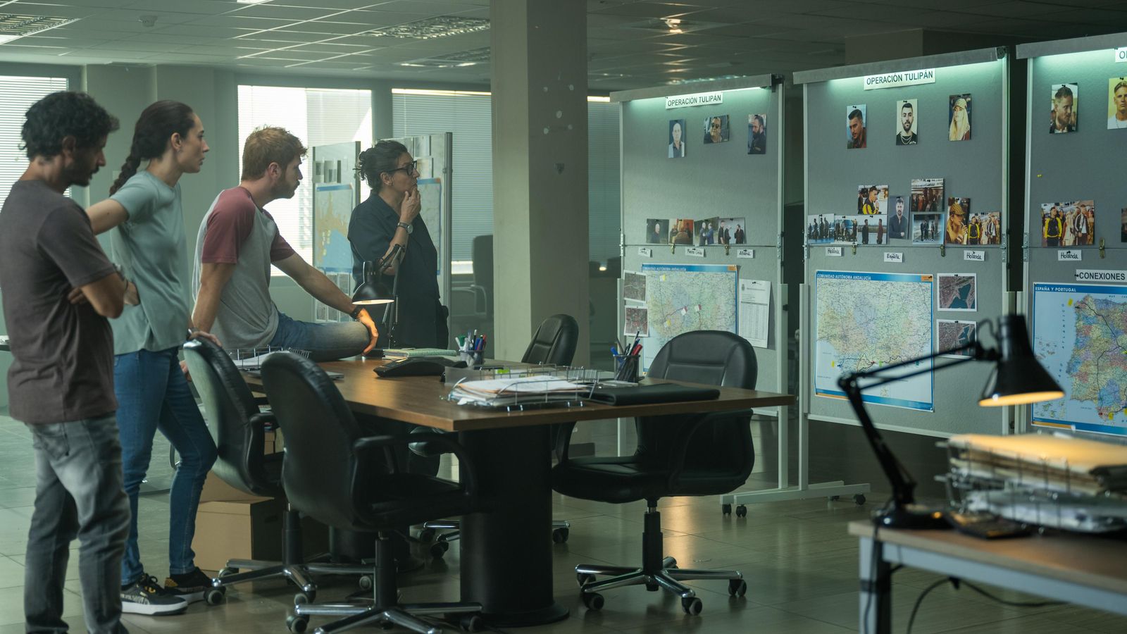 El trabajo policial en la Costa del Sol según la serie 'Marbella'. El trabajo policial en la Costa del Sol según la serie 'Marbella'.