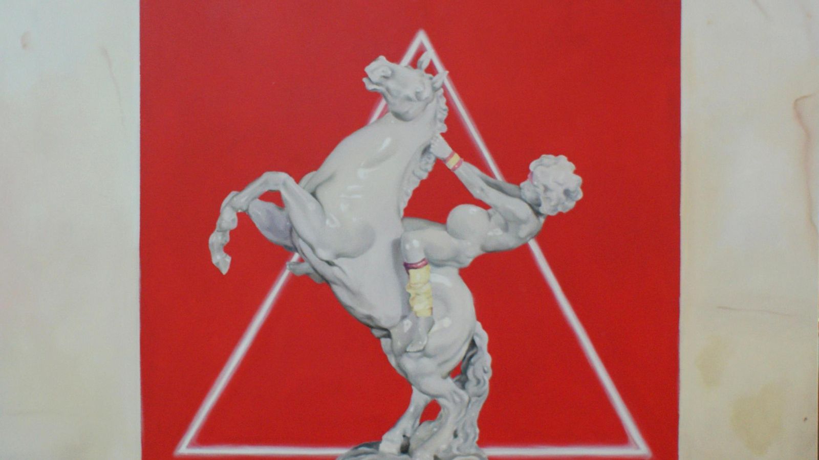 Obra de Bea Sánchez, 'A pregnant woman'.