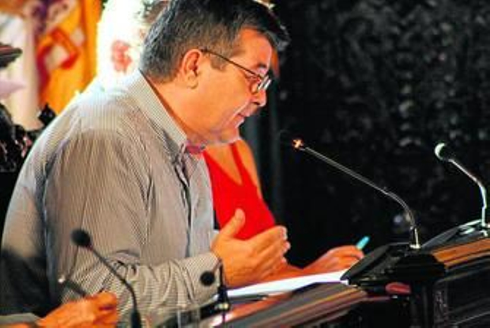 El concejal de Hacienda, Luis Ángel Fernández, en una de sus intervenciones en la sesión plenaria del pasado 22 de julio. El concejal de Hacienda, Luis Ángel Fernández, en una de sus intervenciones en la sesión plenaria del pasado 22 de julio.