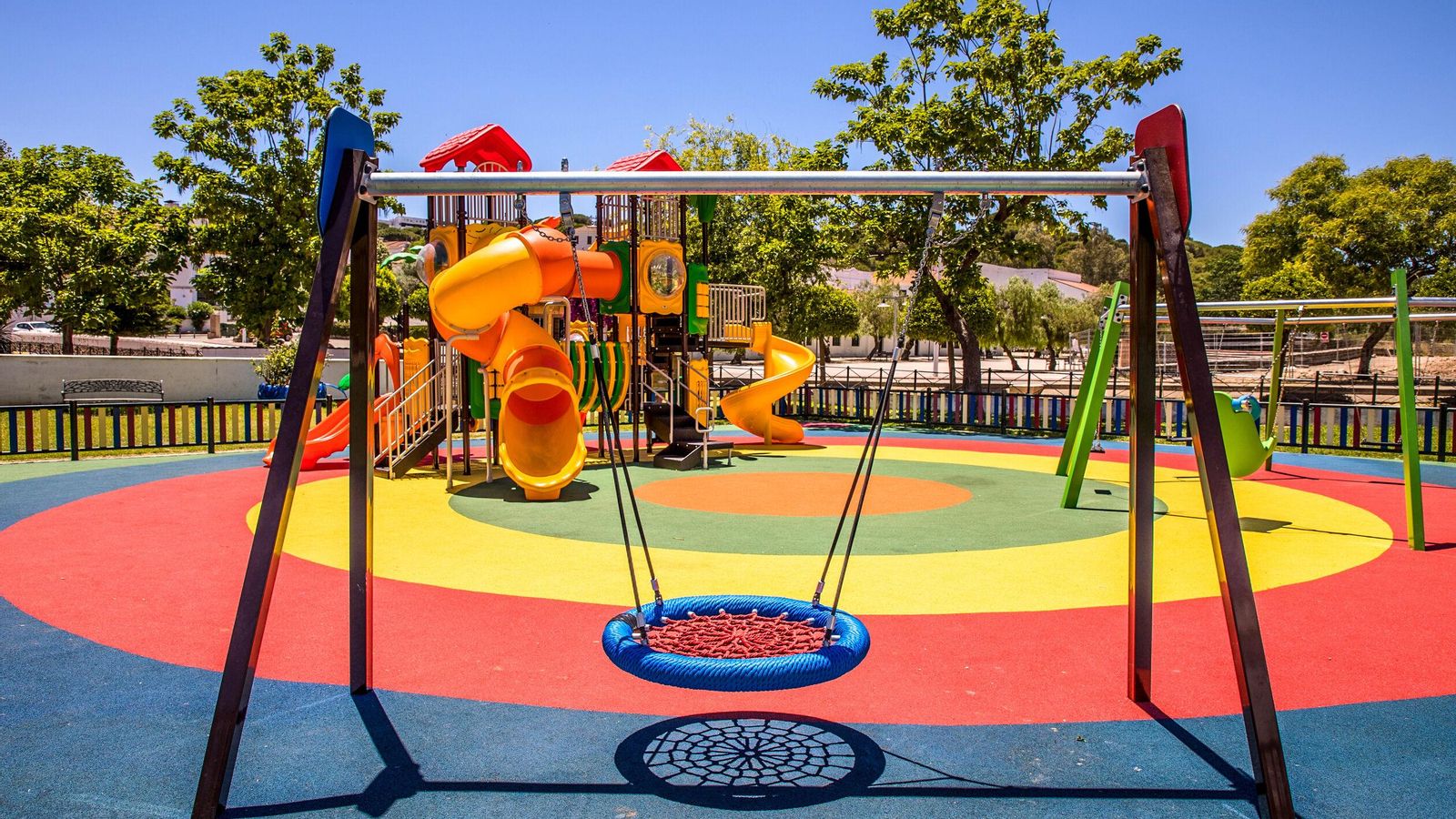 Parque infantil en el municipio de Riotinto. Parque infantil en el municipio de Riotinto.
