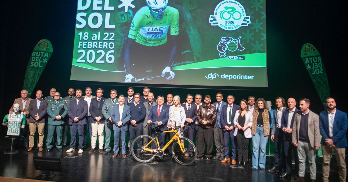La Vuelta a Andalucía-Ruta del Sol calienta motores en Málaga