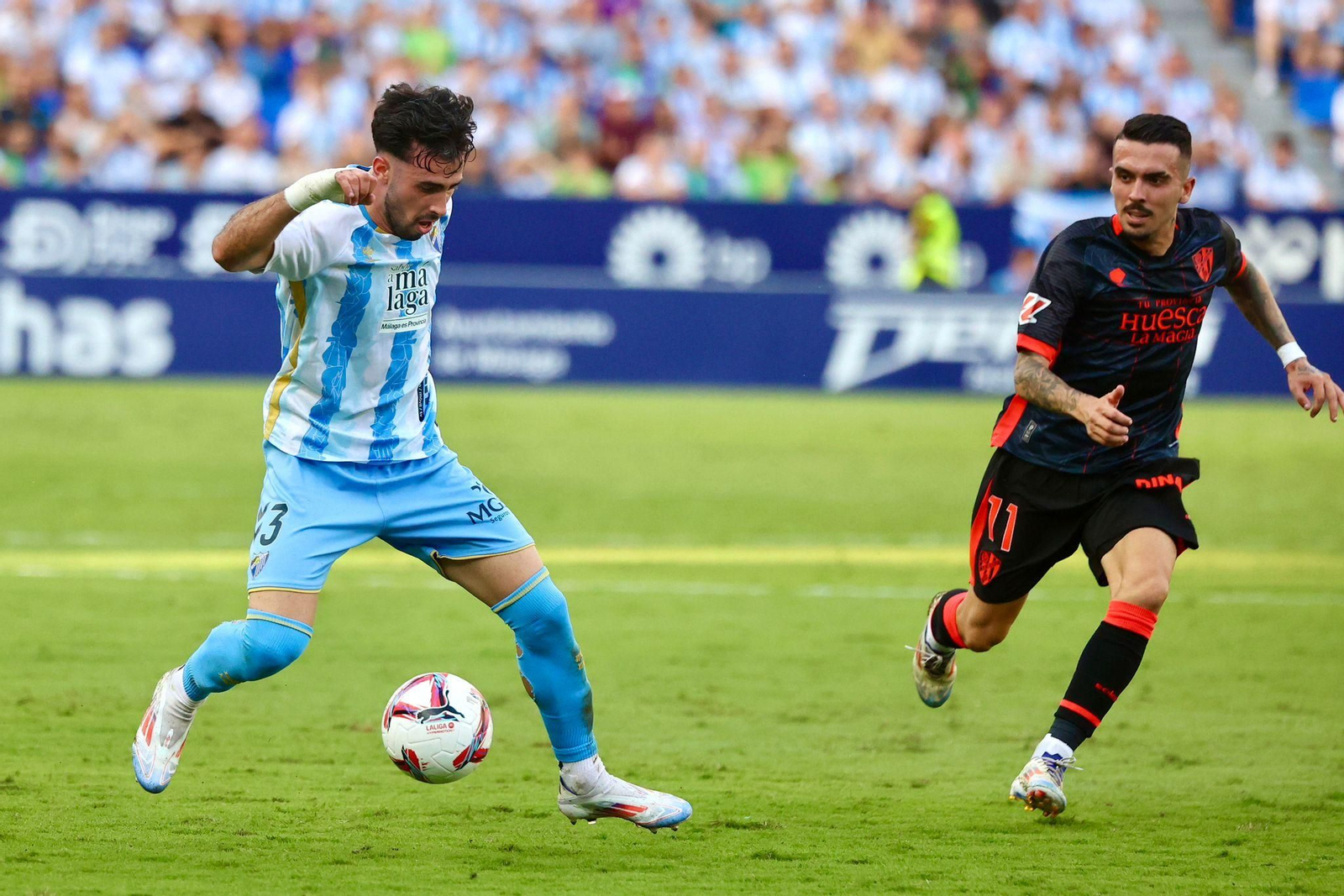 Las fotos del Málaga CF - SD Huesca