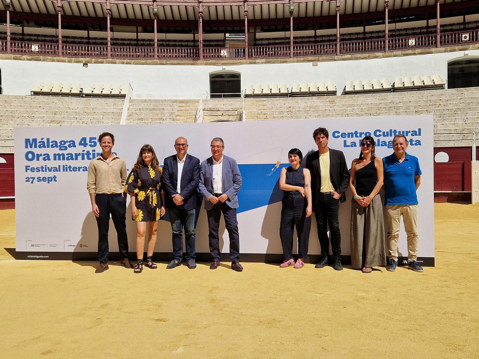 Presentación del festival literario 'Málaga 451: Ora marítima'
