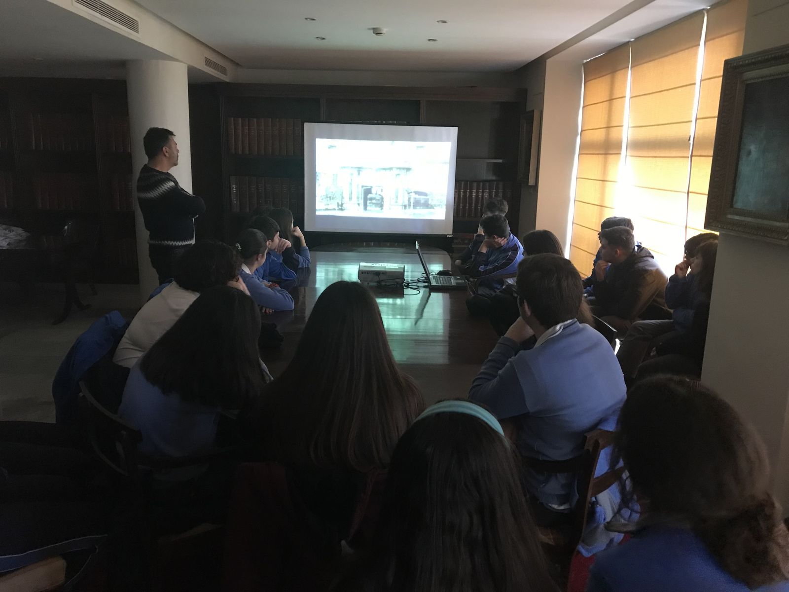 Visita del colegio San Vicente de Paúl