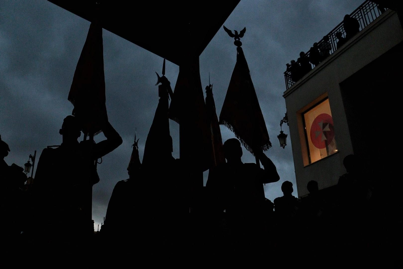 Las imágenes de Fusionadas en el Miércoles Santo en Málaga