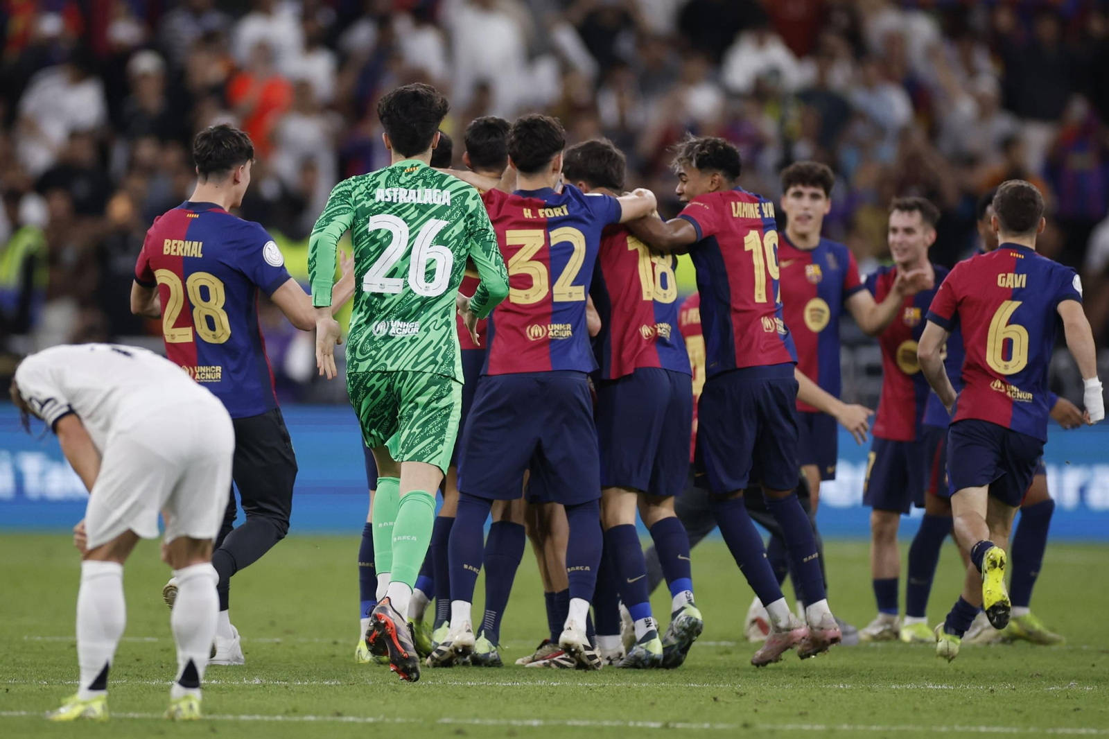 Las fotos de la Supercopa Barcelona - Real Madrid