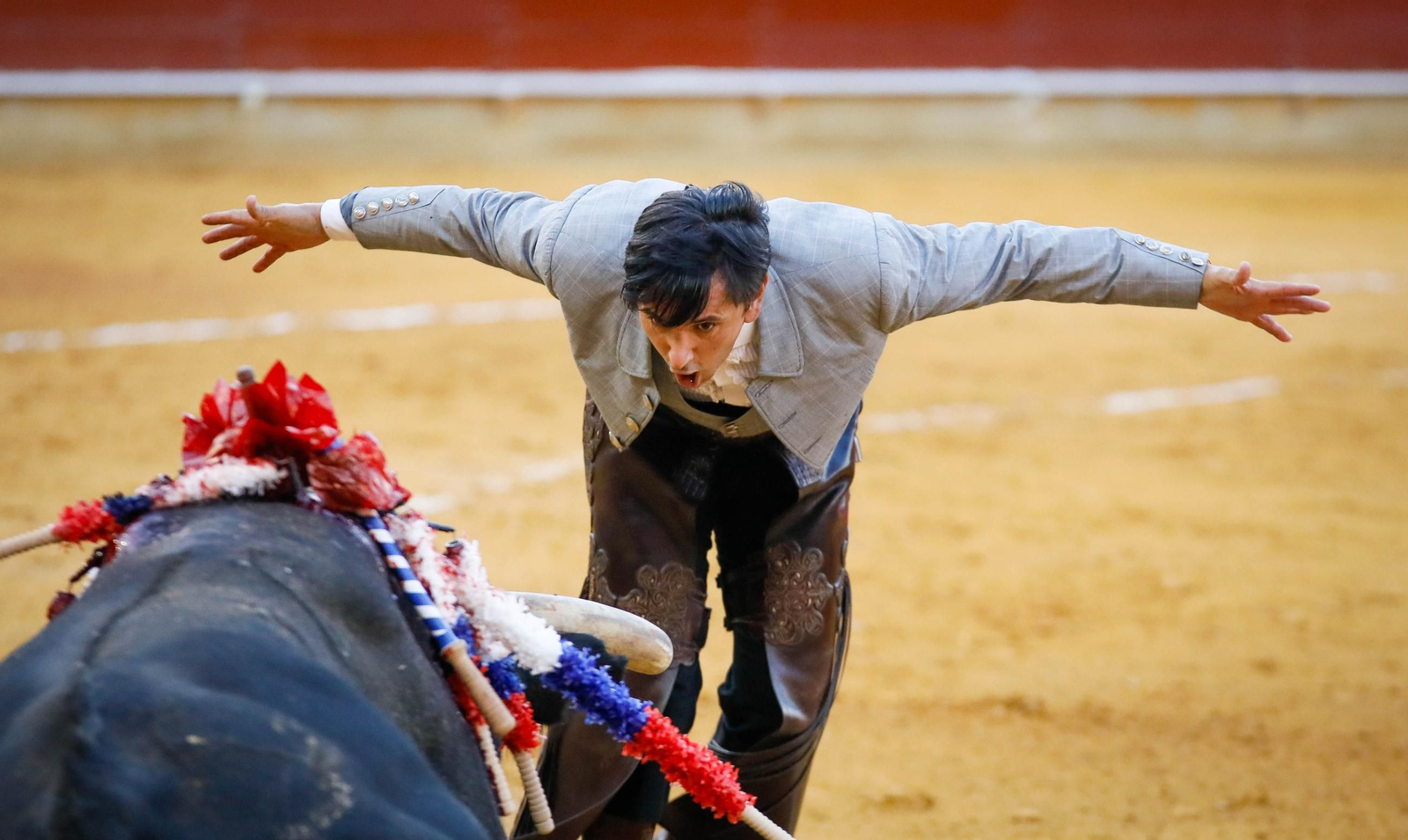 Imágenes de la corrida de toros en Roquetas de Mar