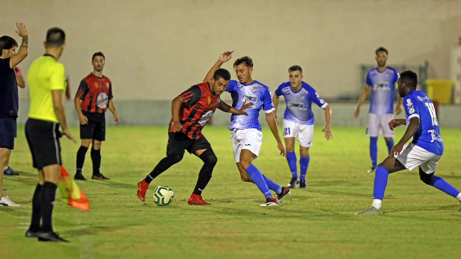 Imágenes del primer partido de pre-temporada del Xerez CD