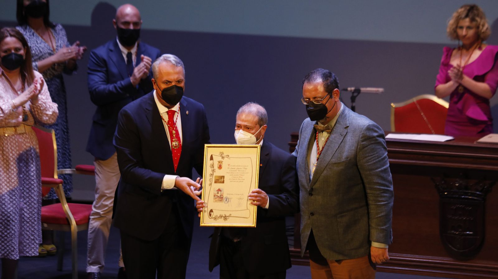 Las fotos del Pleno del 315  Aniversario de la Fundación de San Roque y entrega de los galardones de 2020 y 2021