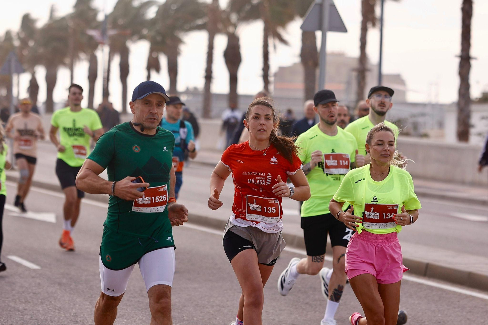 La Brunch Run del Maratón de Málaga, en imágenes