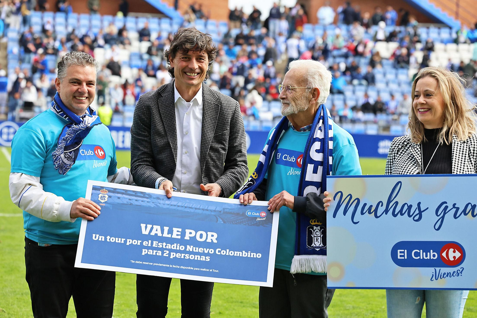 Ambiente en las gradas del Recreativo de Huelva vs AD Ceuta FC