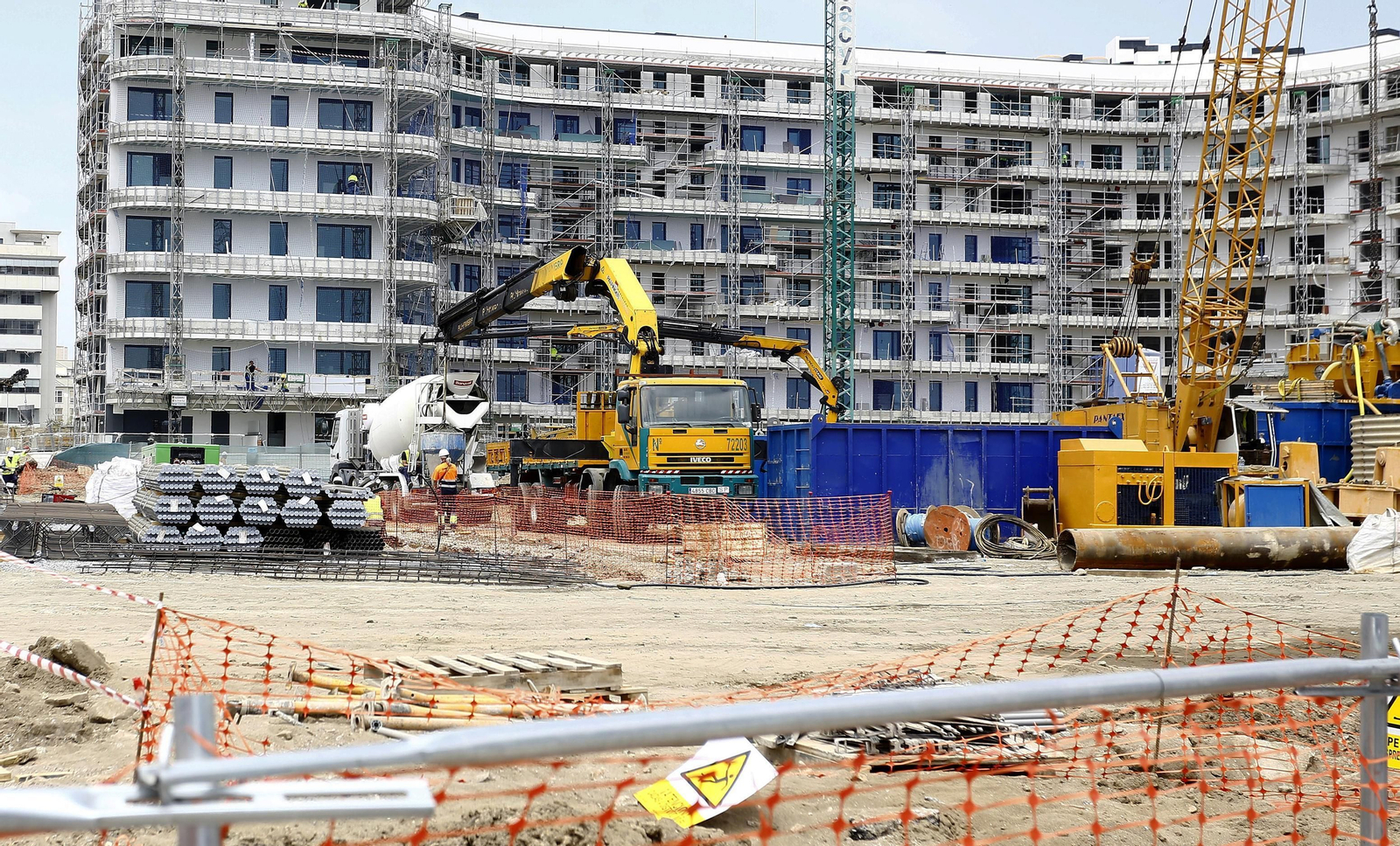 Fotos del avance de las obras de las nuevas torres de Málaga Fotos del avance de las obras de las nuevas torres de Málaga