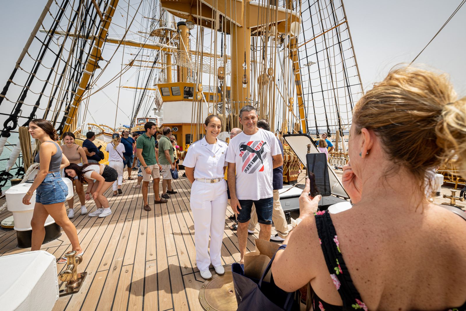 Así es el buque escuela Amerigo Vespucci