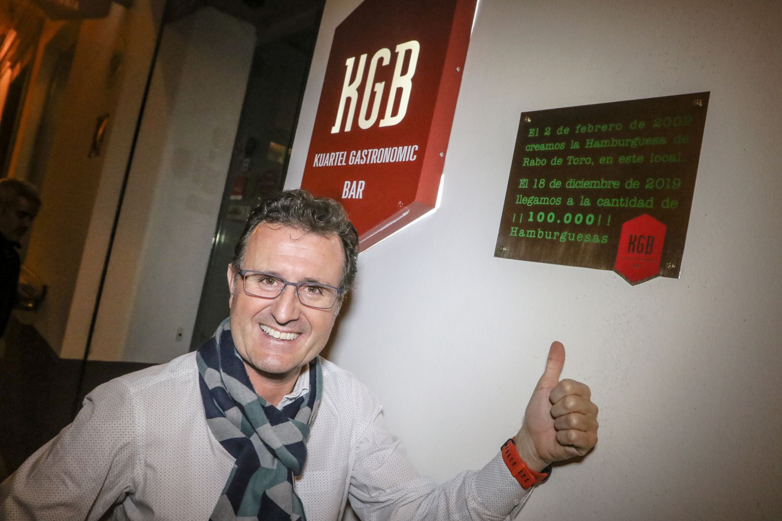 Las fotos de la celebración en el restaurante KGB de los éxitos de 2019