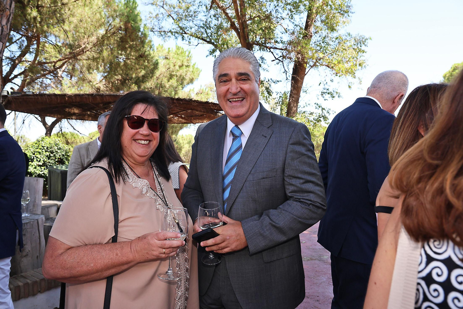 Imágenes de los invitados al acto de entrega del VI Premio Reconocimiento Andaluz a Carolina Marín