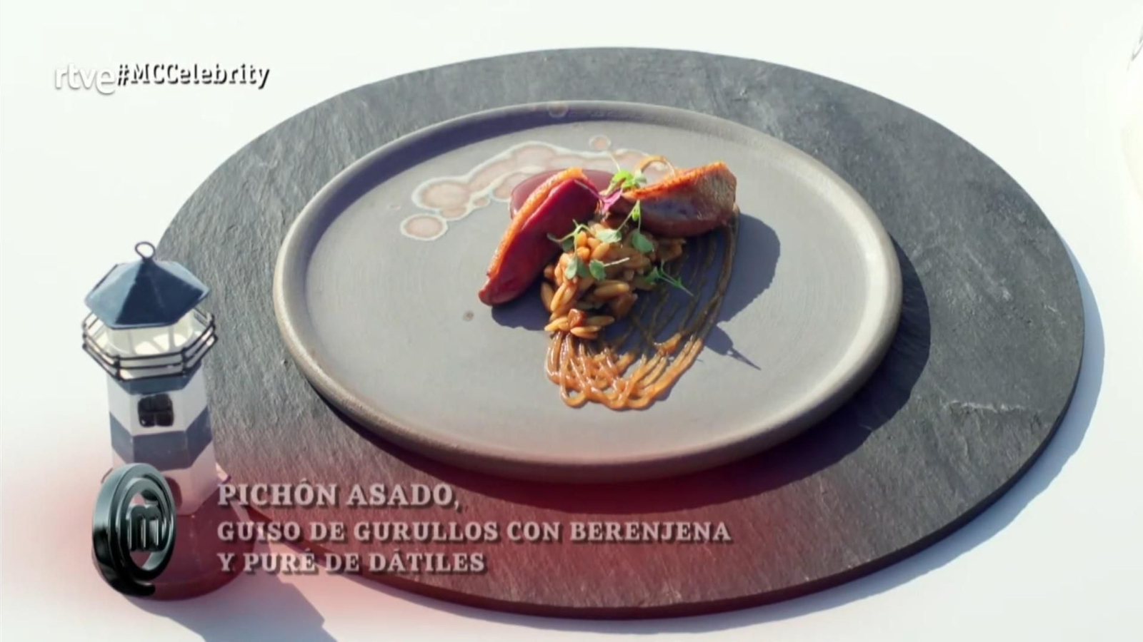 Plato de gurullos en MasterChef Celebrity.