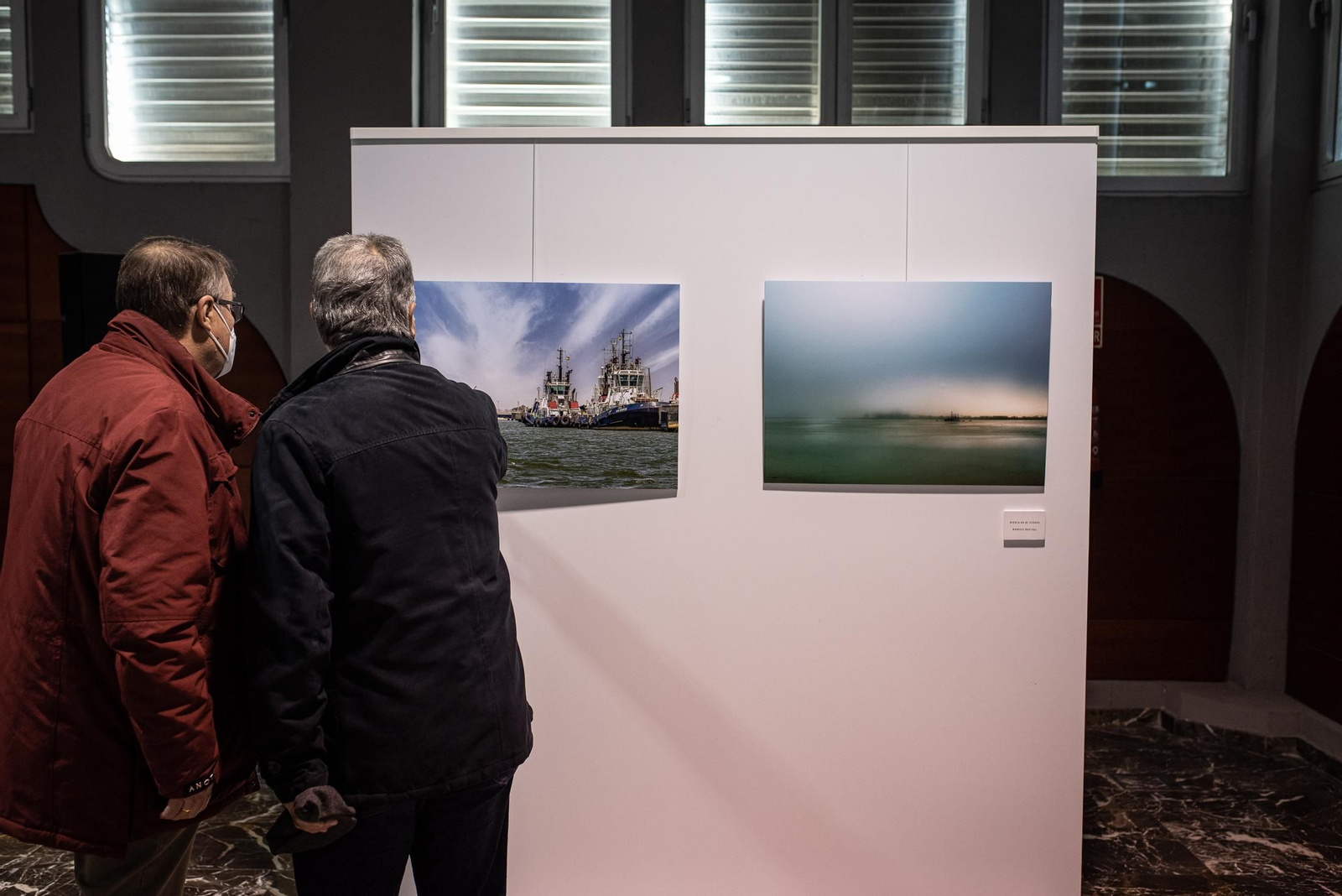Inauguración de la exposición "El Agua y el Puerto" en imágenes