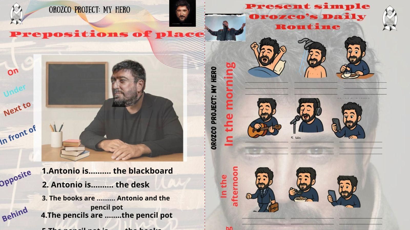 Fichas con las que han estado aprendiendo este curso.