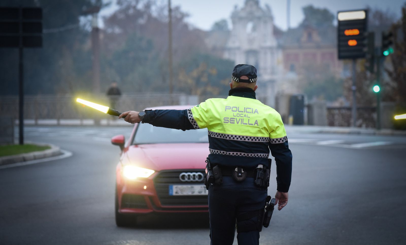 Imágenes de la madrugada de Nochevieja 2024, en Sevilla