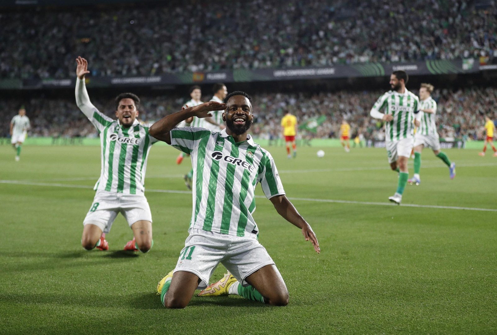 Las fotos del Betis - Jagiellonia