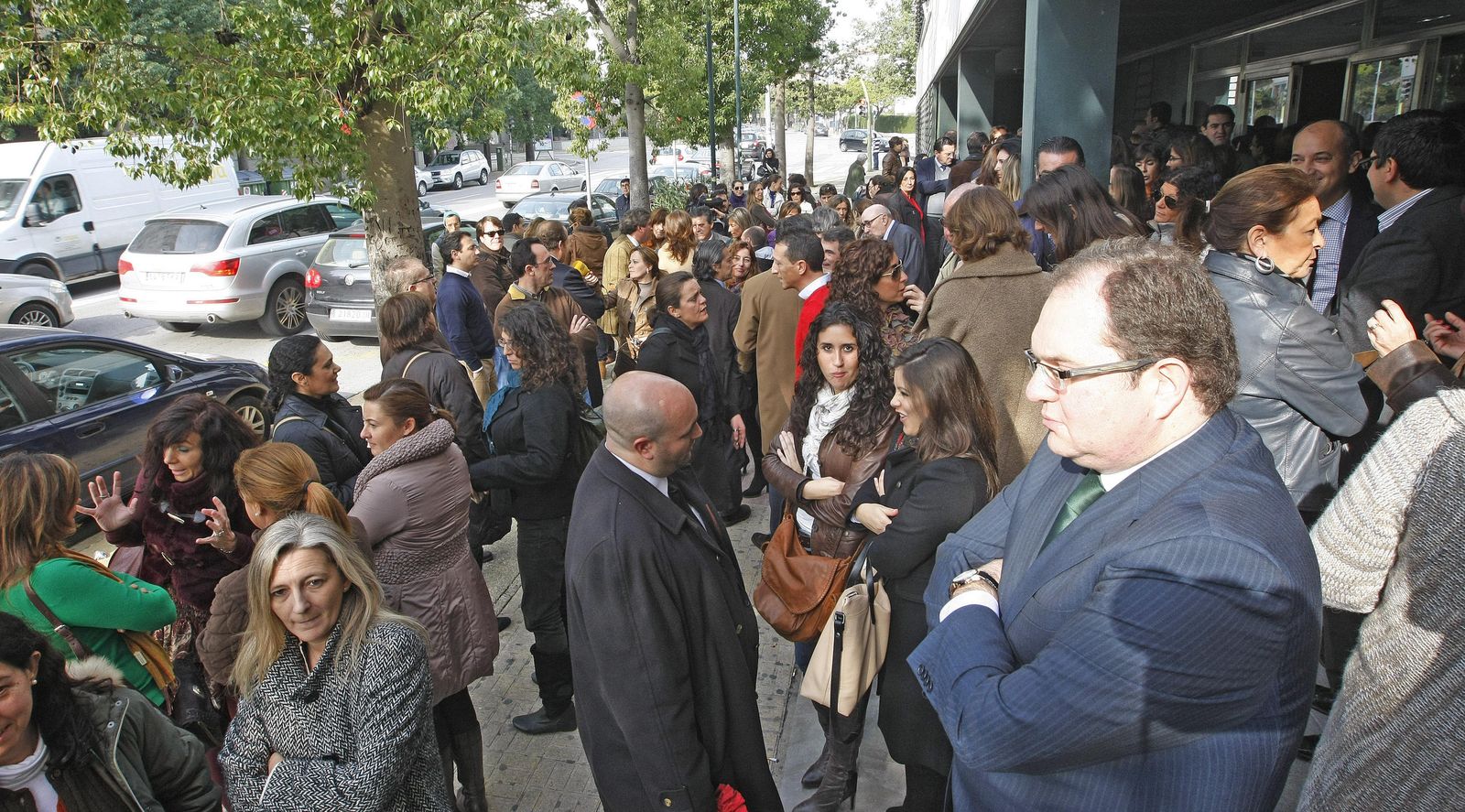 Retrospectiva de una protesta ante los Juzgados.