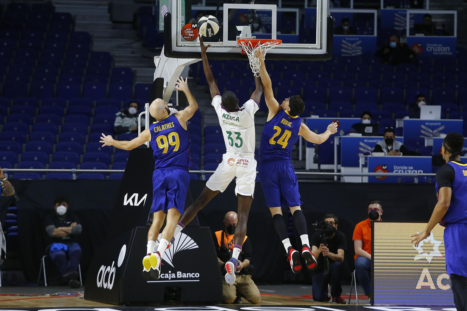 Las fotos del Barça-Unicaja de la Copa del Rey
