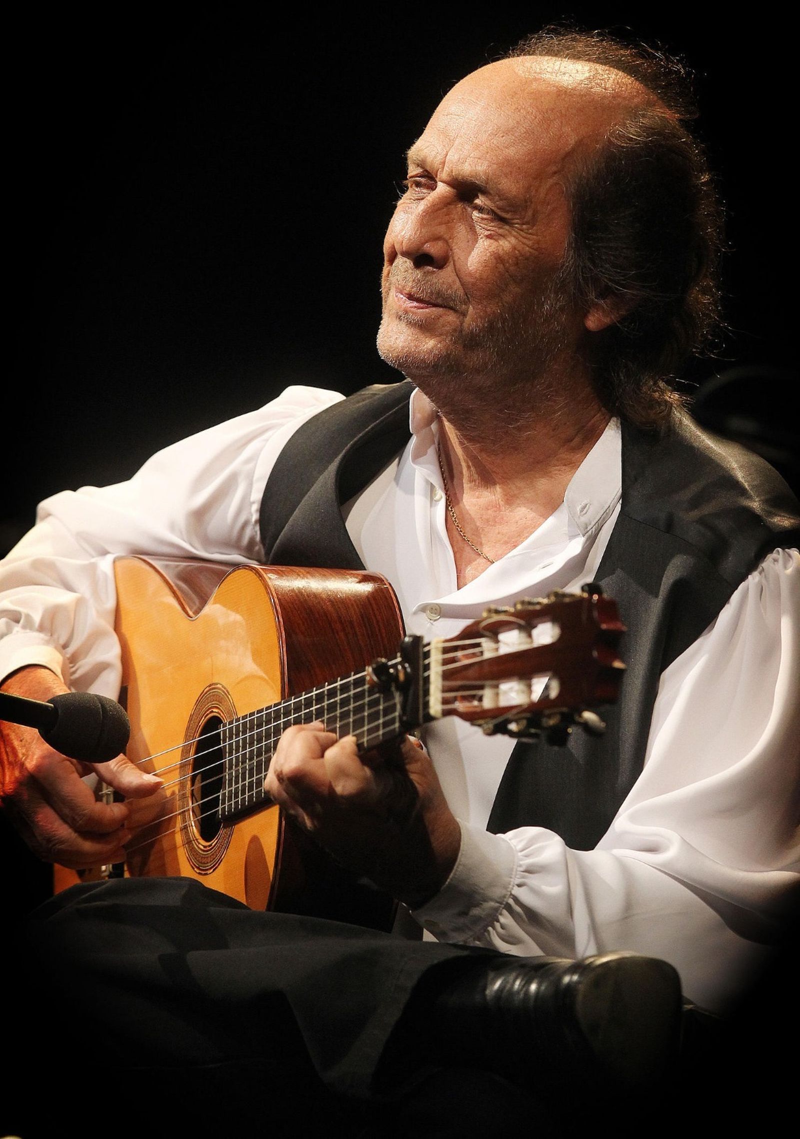 Paco de Lucía, tocó en 2010 en Jerez de la Frontera