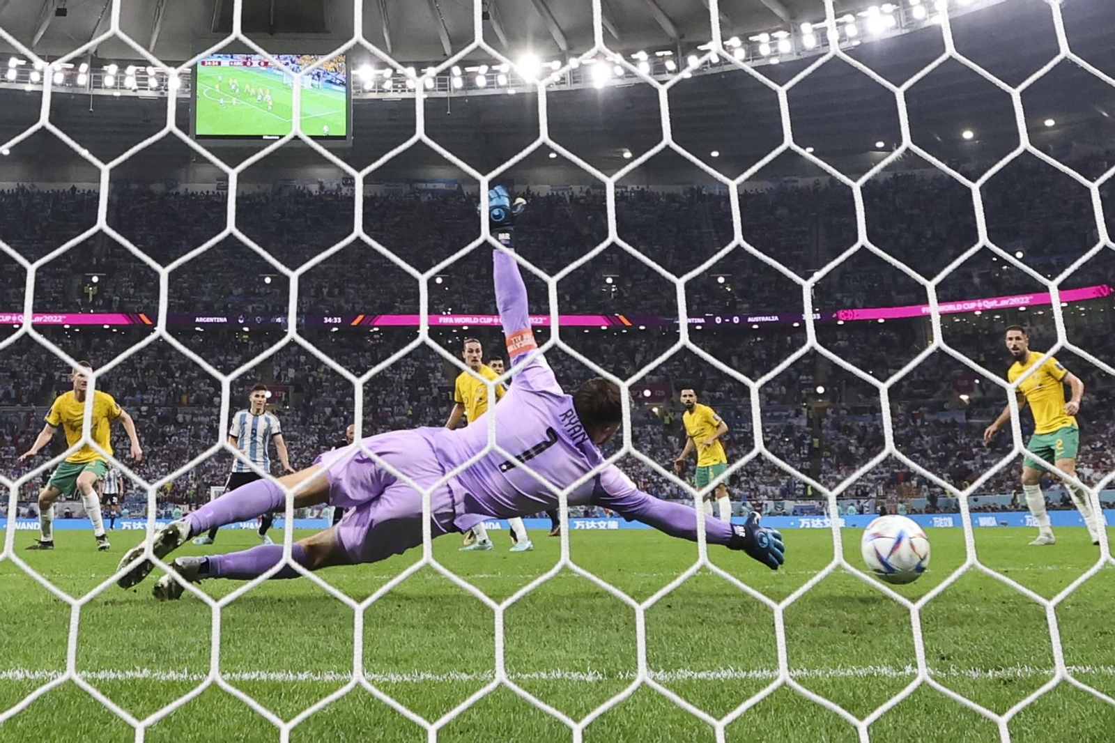 Las fotos del Argentina - Australia