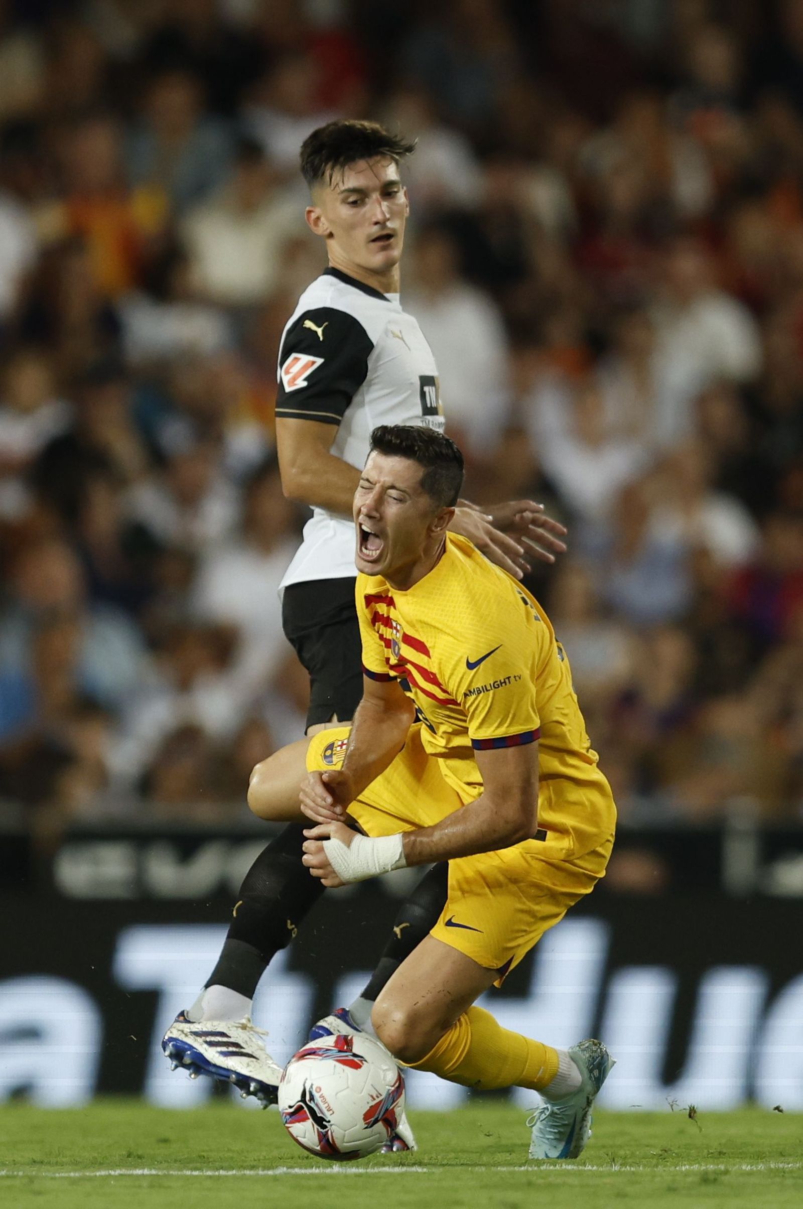 Las imágenes del Valencia - Barcelona