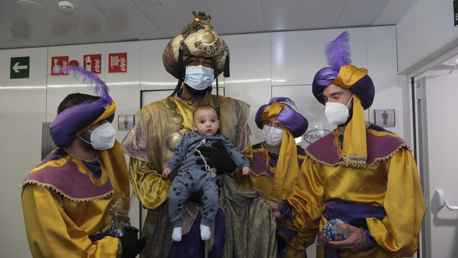 Los Reyes Magos en el Hospital Torrecárdenas de Almería