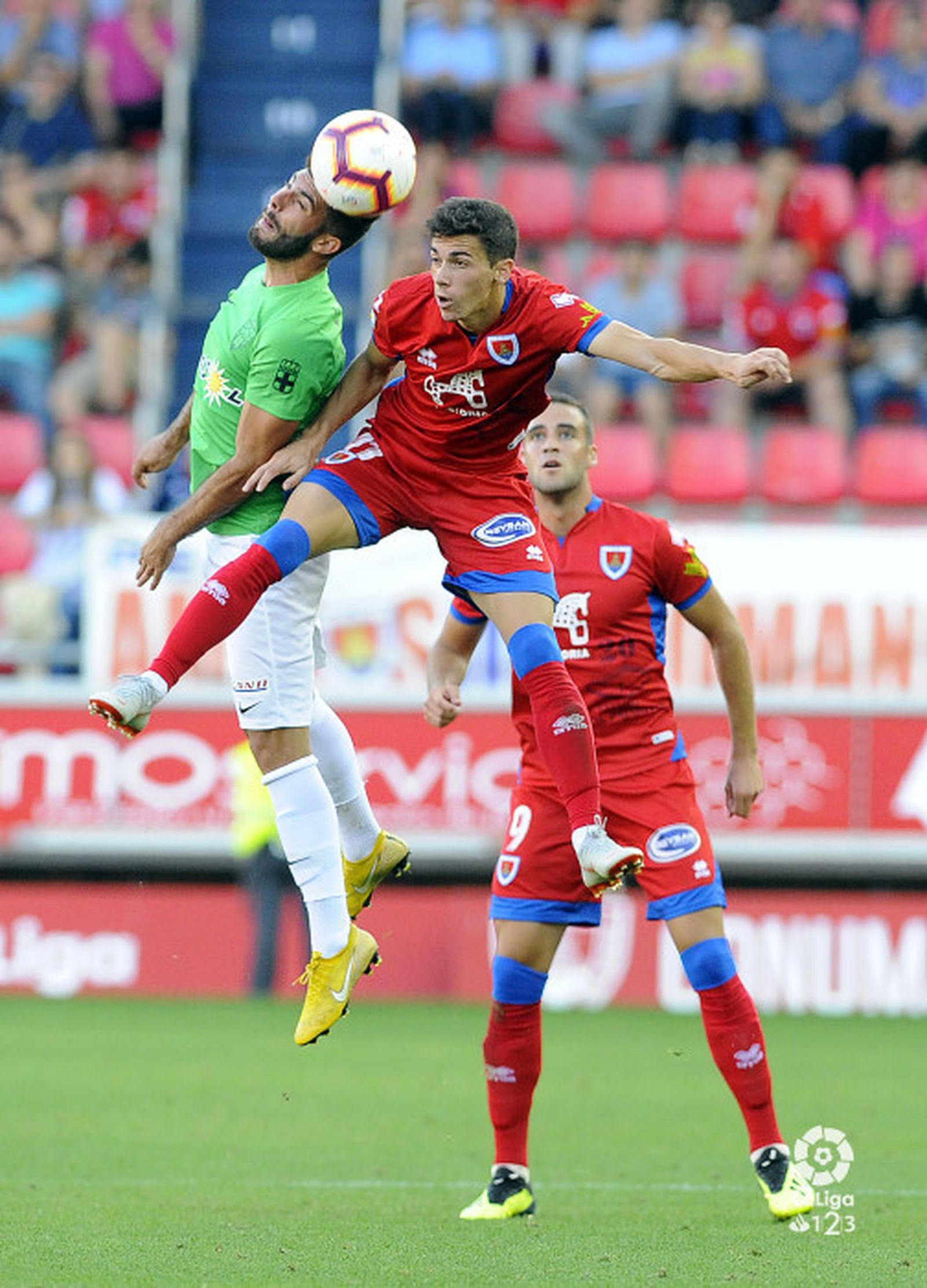 El Numancia-UD Almería, en imágenes