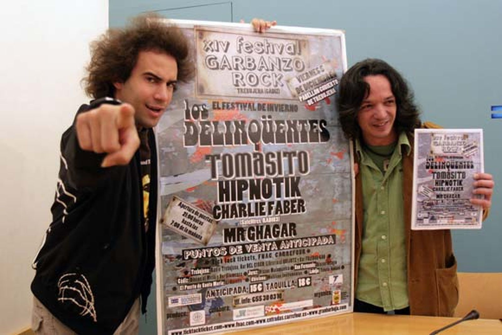 Mosto, garbanzos y sonido garrapatero