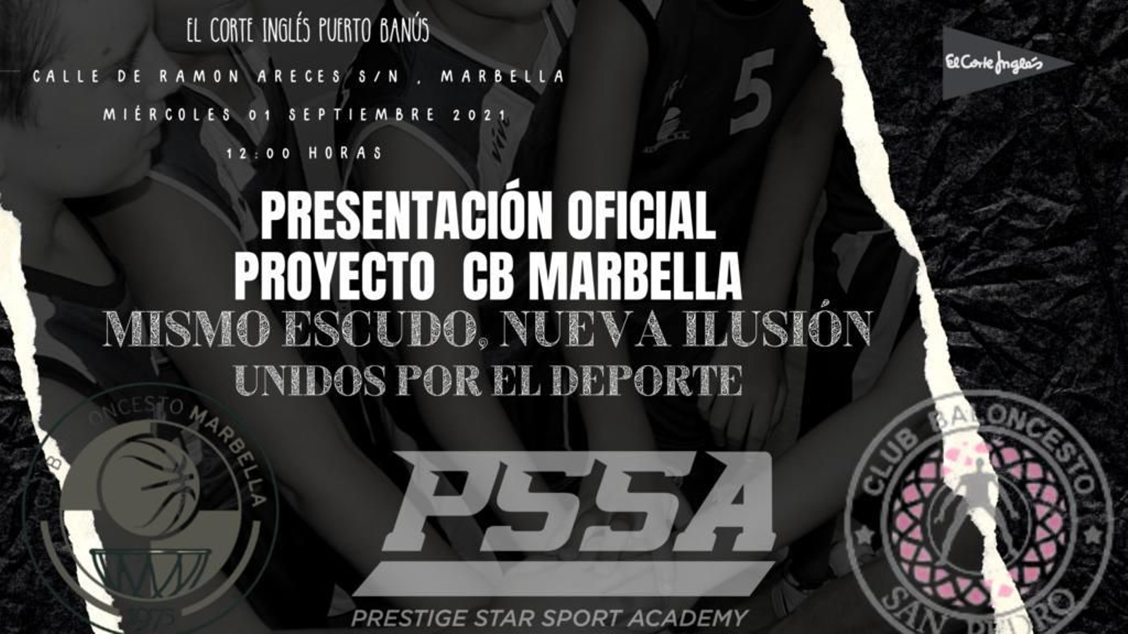 Presentación del proyecto del CB Marbella.