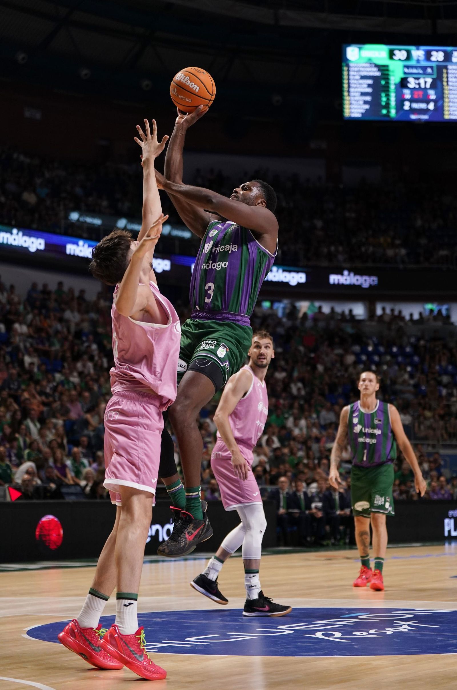 El Unicaja-Joventut, en fotos