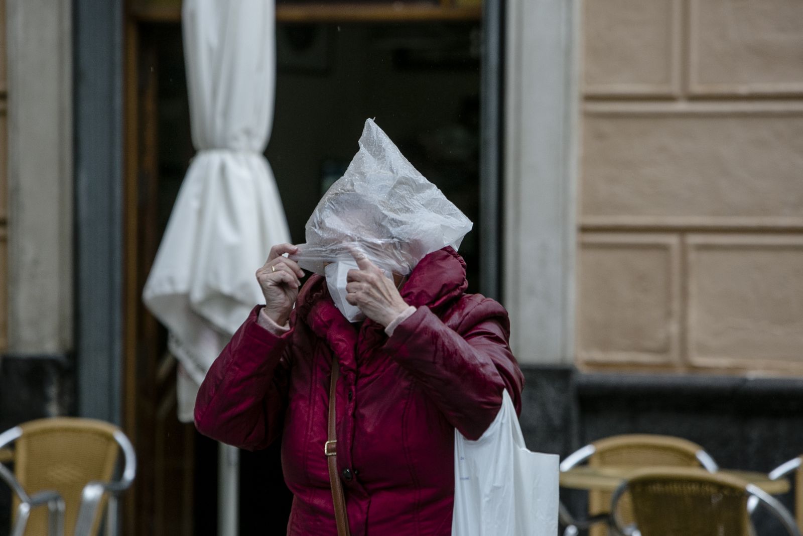 Lluvia en Cádiz