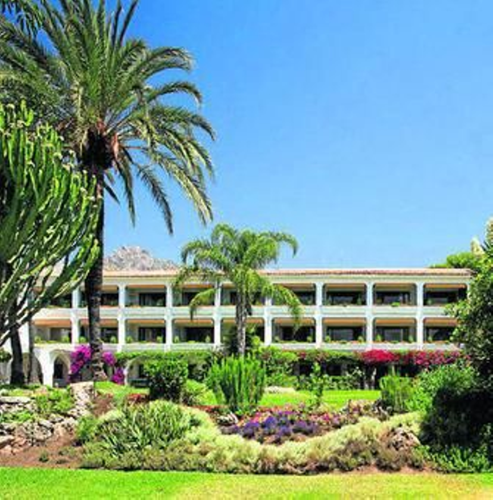 Vista de la Clínica Buchinger de Marbella.