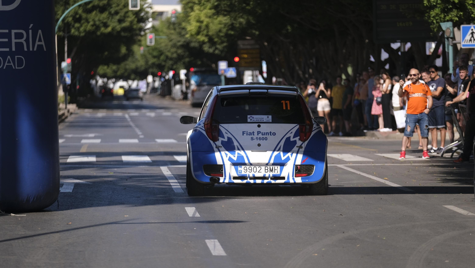 Imágenes de la salida del Rallye Costa de Almería