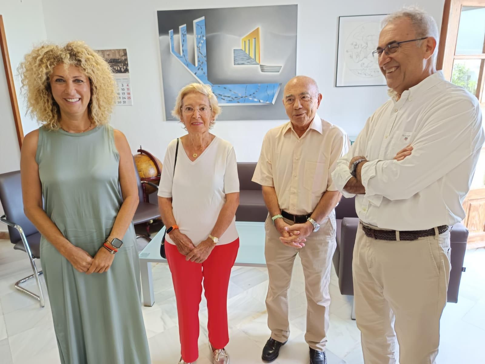 La presentación de Pepita Vinuesa como pregonera de la Feria de Tarifa.