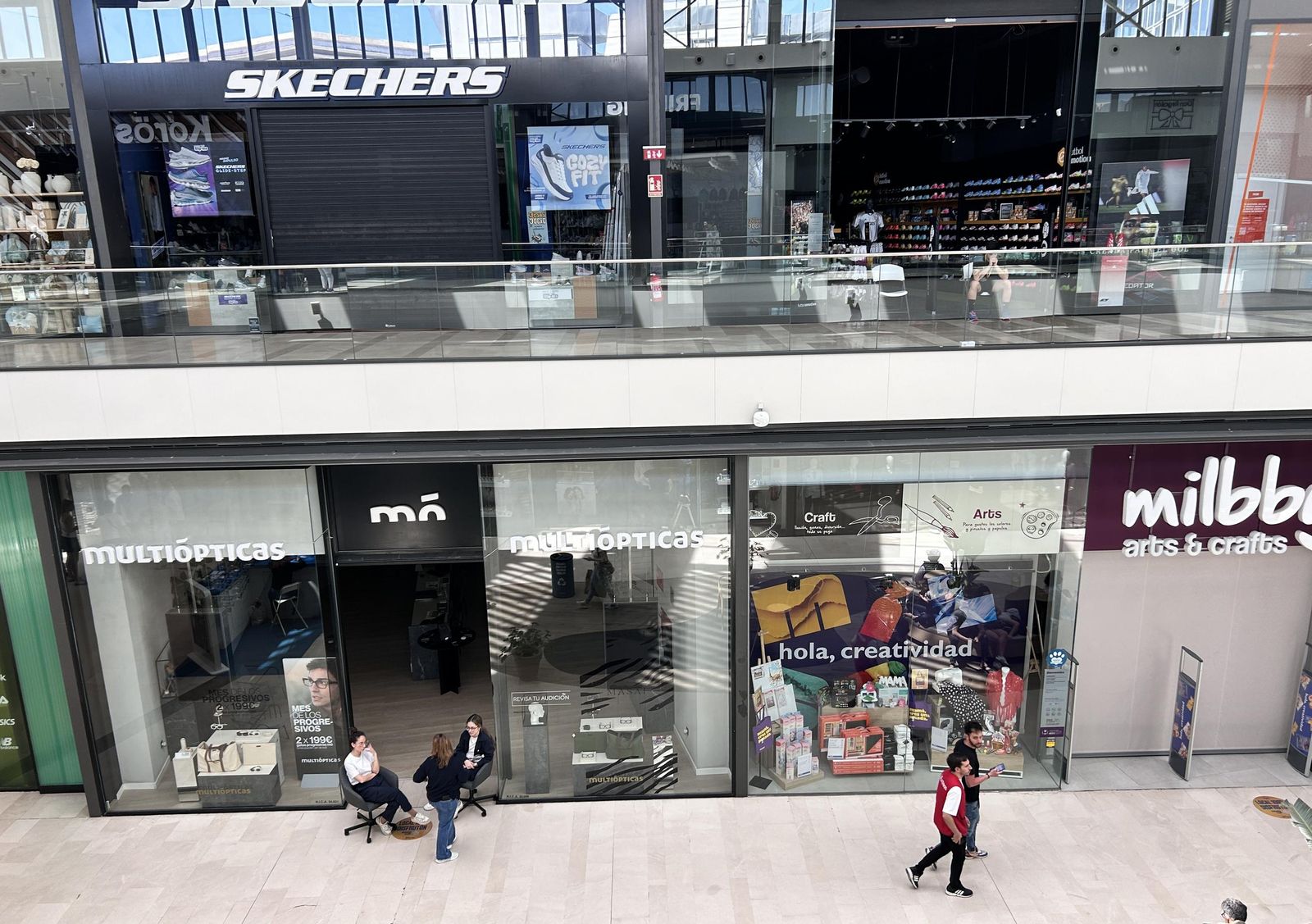 Imágenes del apagón en Sevilla