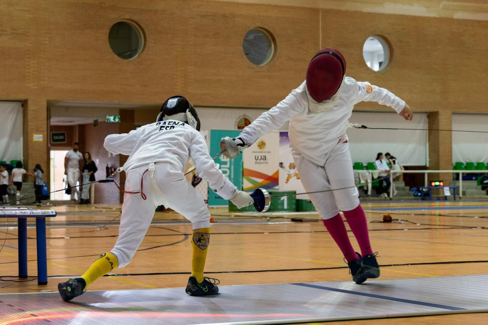 En imágenes: inclusión y espectáculo deportivo en la X Torneo de Esgrima Ciudad de Jaén