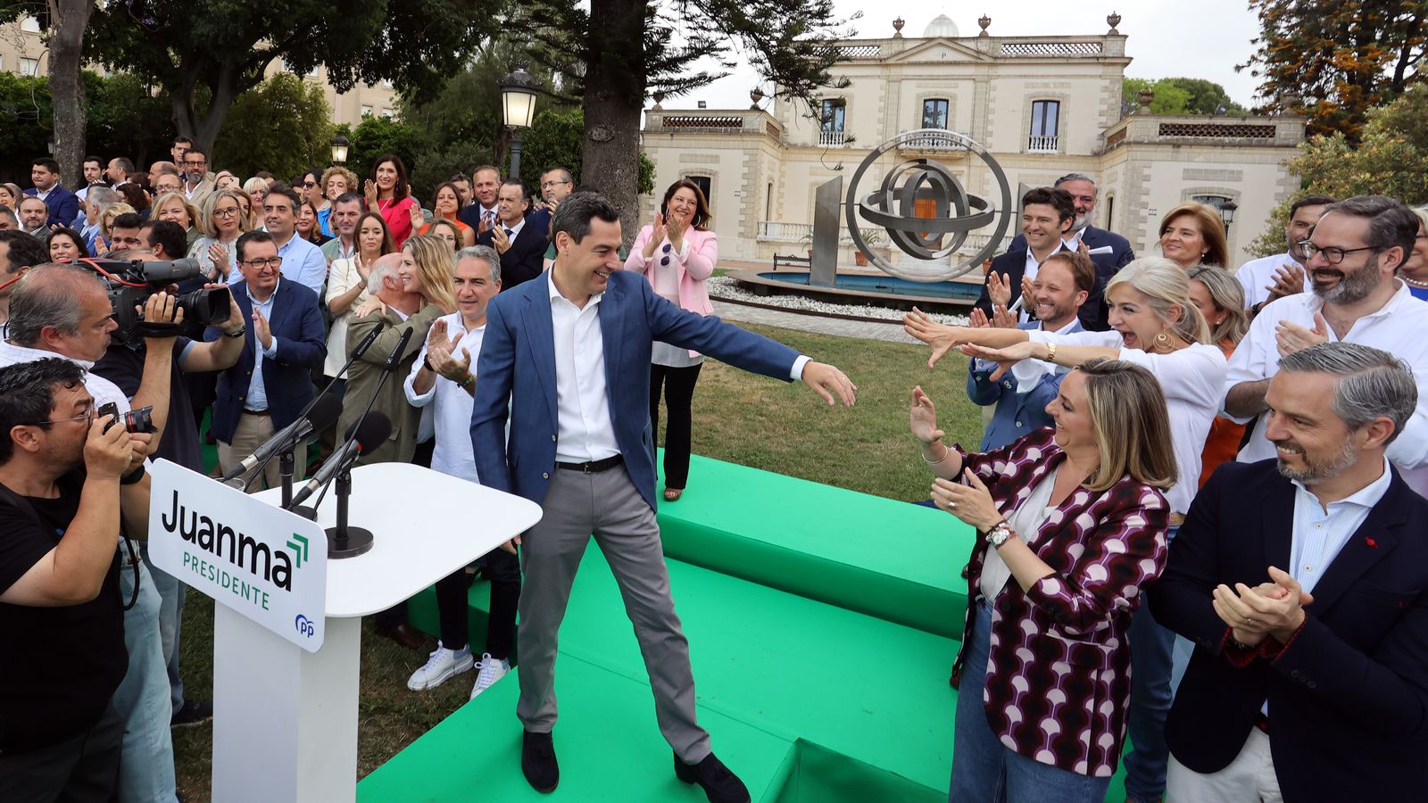 Juanma Moreno en Jerez