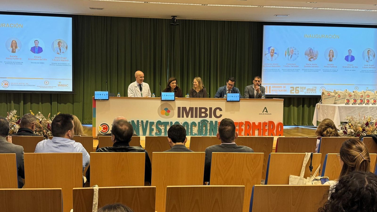 Inauguración de las jornadas.