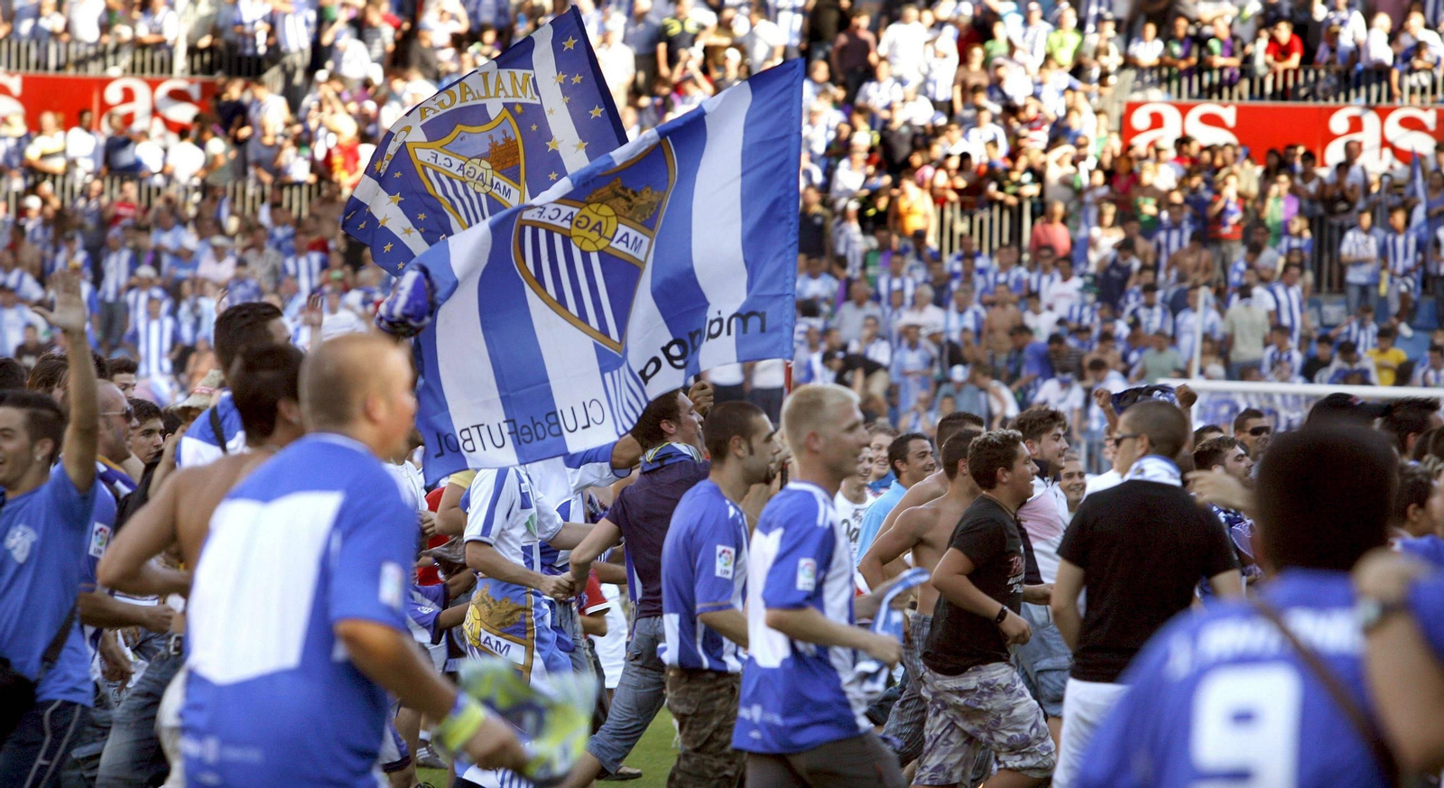 Las fotos del último ascenso del Málaga CF a Primera División