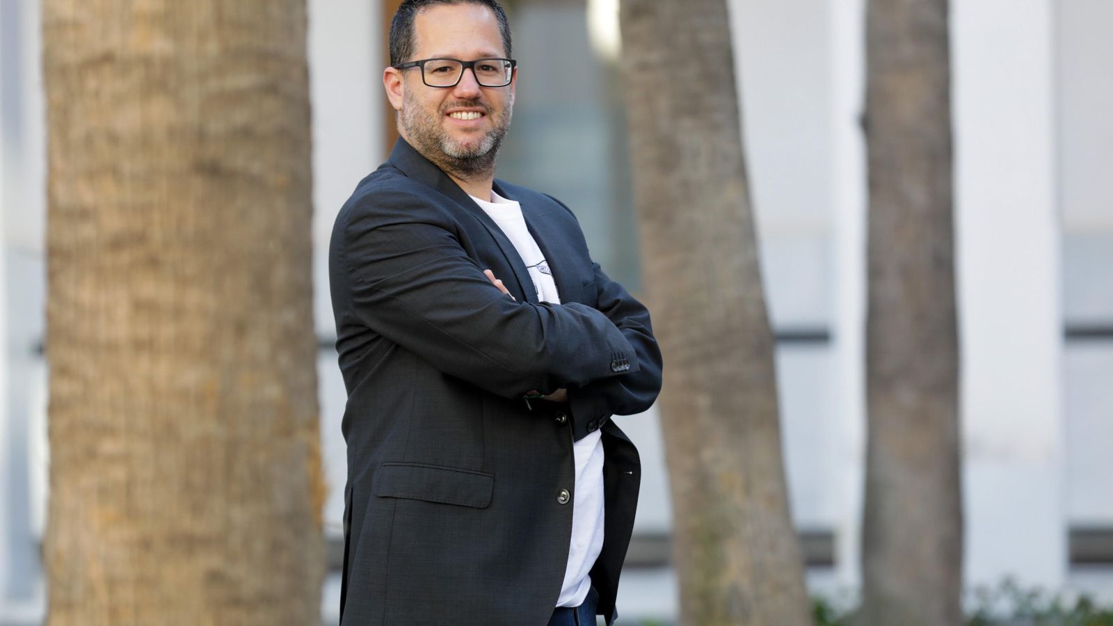 José Ignacio García en el Parlamento de Andalucía.
