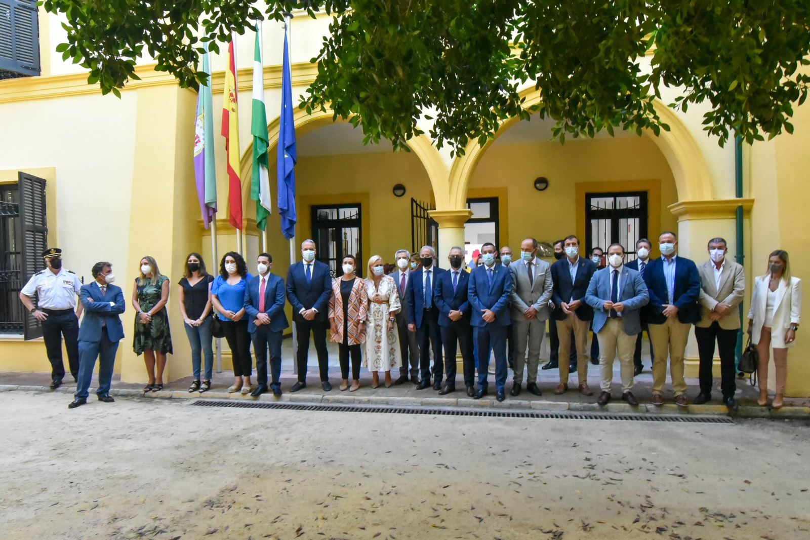 Las fotos de la entrega de la medalla de la Mancomunidad