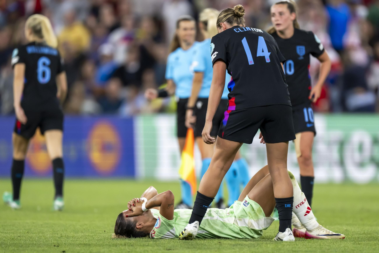 Las imágenes del Inglaterra-Italia