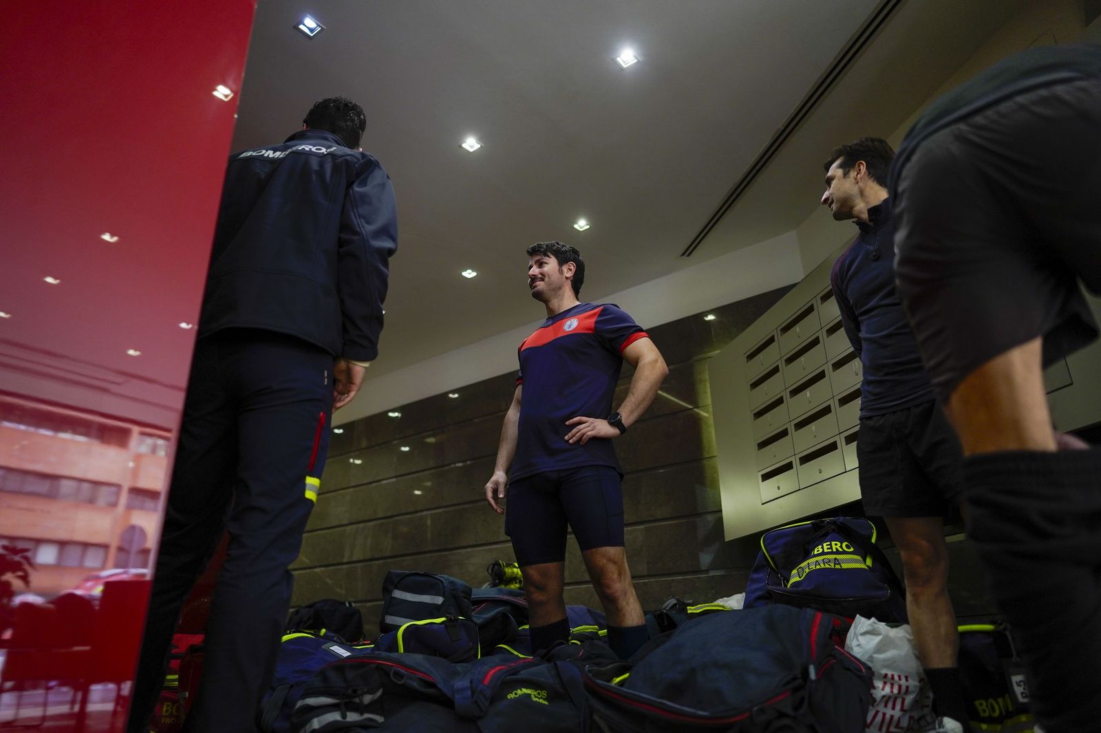 La cronoescalada de los bomberos en la Torre de los Remedios, todas las fotos