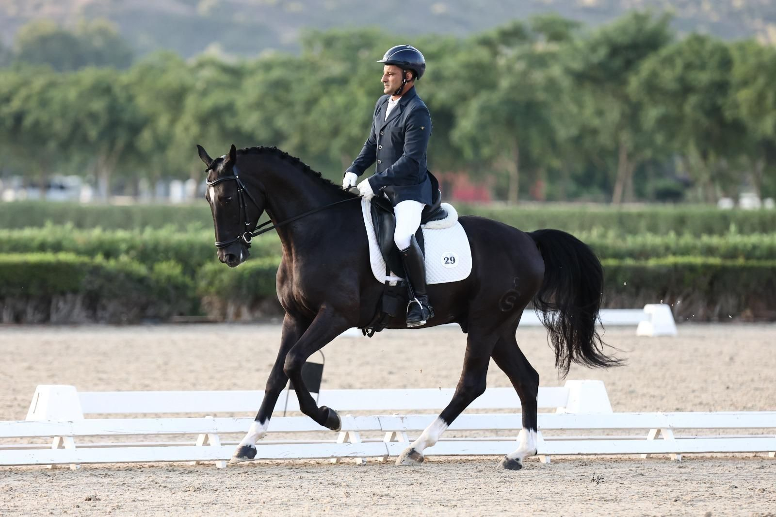 Juan Cózar, a lomos de Sol