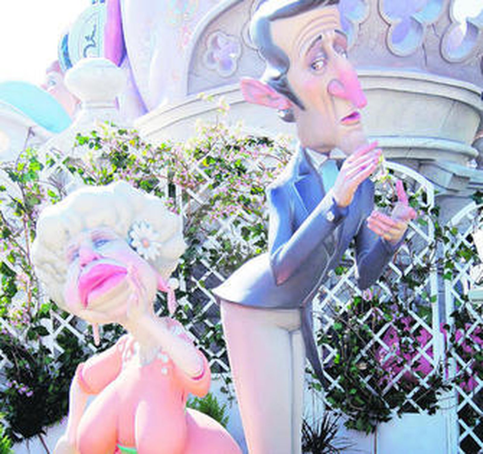 Cayetana y Alfonso, los protagonistas de las Fallas